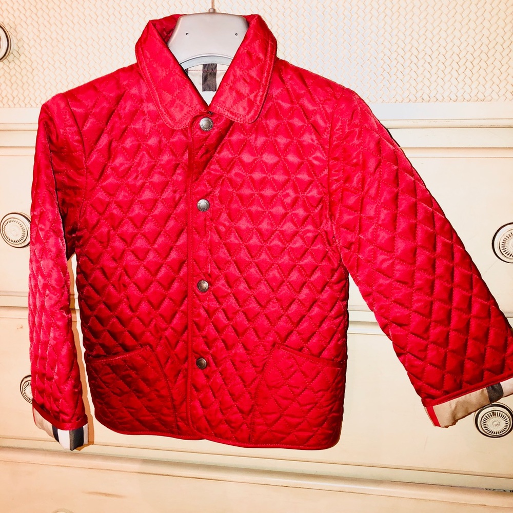 Burberry little girls trench jacket